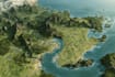 draw a fantasy map illustration