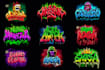 create a fantasy game logo