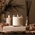create a minimalist candle logo and packaging