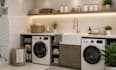 design a modern 3d utility room and laundry room