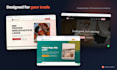 design a modern small business website