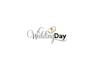 design luxury wedding monogram married couple and initial logo
