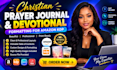 christian book formatting devotional prayer journal formatting print book design