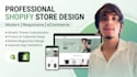 design a professional shopify dropshipping store