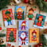 hand draw christmas, birthday, greeting, custom card