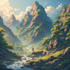 paint landscapes in watercolor