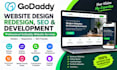 do godaddy website design godaddy redesign godaddy seo and website development