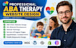 design aba therapy website aba clinic website wix website redesign