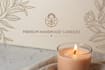 design premium candle labels and packaging
