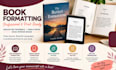 do amazon KDP paperback formatting, kindle ebook book interior design