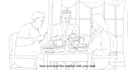 2d line art animation, 2d traditional frame by frame animation, hand drawn video