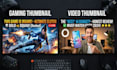 design eye catching youtube thumbnails