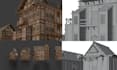 create stylized 3d models and gameready environment assets