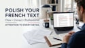 proofread and edit french text