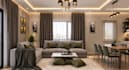 cater modular kitchen,living room render,3dvisual for marketing, interior design