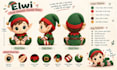 design custom plush toys plushies stuffed animals 3d character models amigurumi