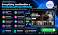 design a professional static business website
