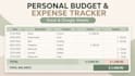 create a personal budget and expense tracker in excel or google sheets