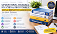 create professional operational manuals, policies and procedures