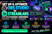 set up and optimize obs studio or streamlabs for professional streaming