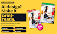 convert your ai design into print ready PDF with cmyk and bleed