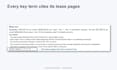 create a commercial lease abstract with page citations
