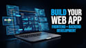 build a custom website with frontend and backend development