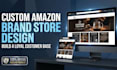 design amazon product listing images amazon a plus content brand store front