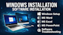 install windows and microsoft office