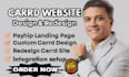 design carrd website design carrd landing page carrd redesign
