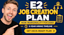 write e2 business plan focused on US job creation and non marginality