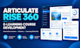 design articulate rise 360 courses interactive lessons learning materials