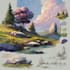 draw anime background, 2d environment, landscape