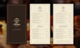 design menus and print materials for restaurants and cafes