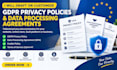 draft, customize gdpr privacy policies and data processing agreements