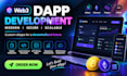 develop a professional web3 website or dapp for your crypto project
