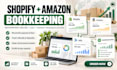 do shopify and amazon bookkeeping in quickbooks online with a2x payout reporting