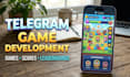 develop a telegram mini game with points leaderboard rewards