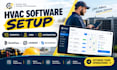 buildops, jobber, sera, hvakr, servicetrade, jonas eci davisware, operix setup