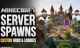 create custom minecraft skins, builds maps server spawns