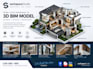 create a professional revit bim model from your drawings