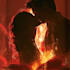 design premium romantic book cover art