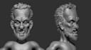 sculpt a realistic 3d face likeness from photos