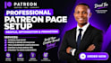 set up, optimize and manage your patreon page growth