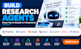 build research agents using perplexity gemini claude manus langgraph groq metaai