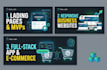 do full stack web development and custom web applications