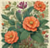 hand paint botanical illustrations