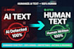 humanize ai, chatgpt to human text undetectable ai