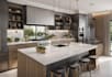 design kitchen cabinets and bathroom vanities in mozaik software