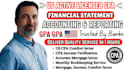 prepare financial statement, profit and loss, cash flows